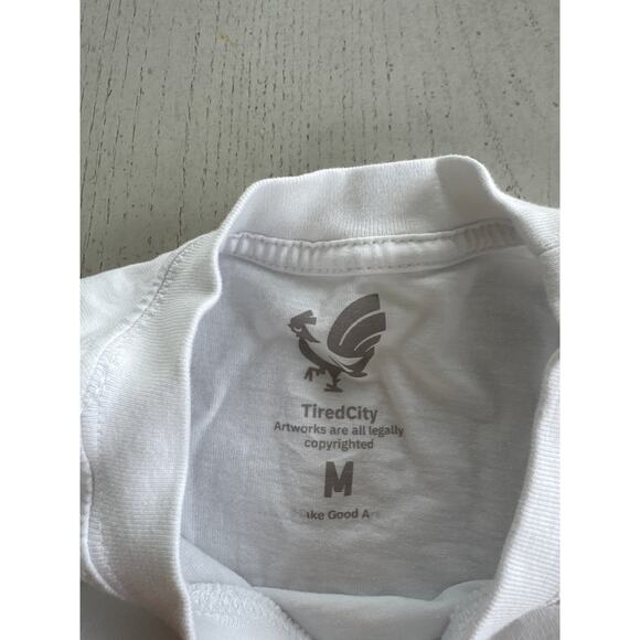 NWOT Tired City Gaming Samurai Tee T shirt Make Good Art () - Picture 5 of 6